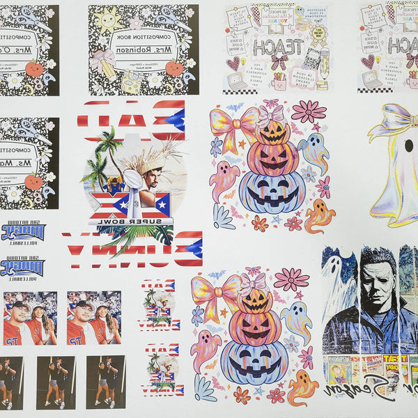 24" Sublimation Gang Sheet Builder